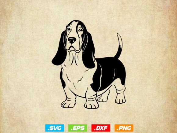 Basset Hound Dog SVG: A Designer's Review for Embroidery Projects