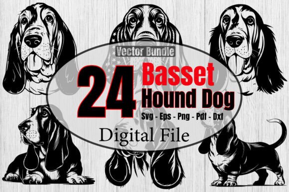 Basset Hound Dog Svg Bundle Review
