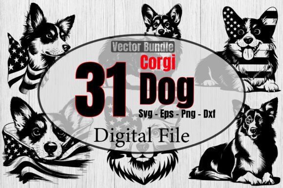 Corgi Dog SVG Bundle: A Designer's Review for Embroidery