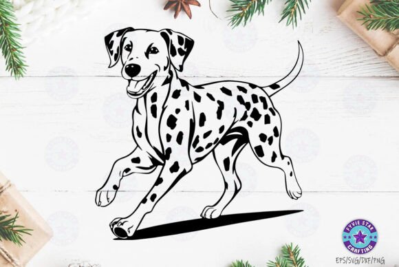 Dalmatian Dog SVG PNG Illustration – Real Project Review