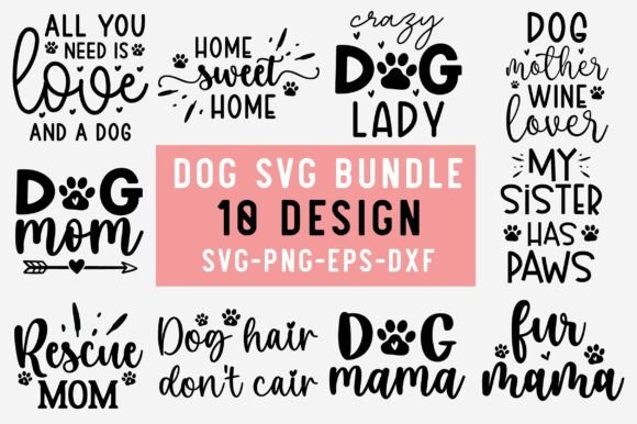 Dog Svg Bundle, Dog Png: A Designer's Review for Real Embroidery Projects
