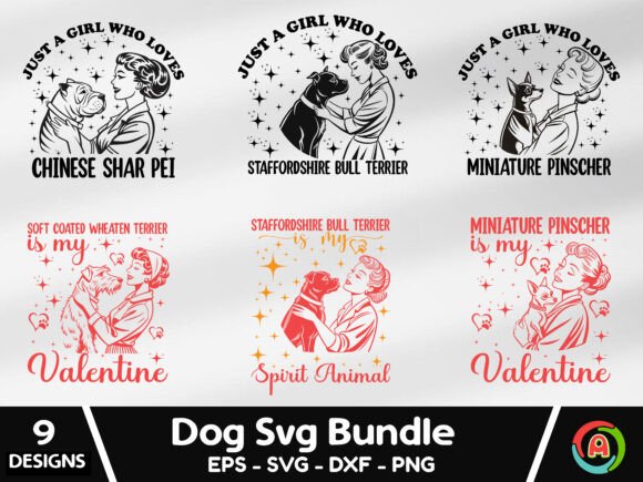Dog Svg Bundle, Dog T Shirt Bundle
