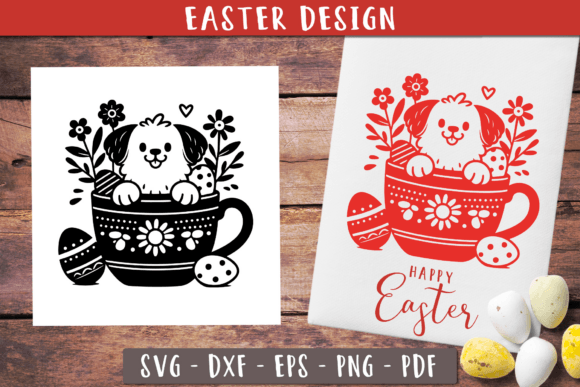 Easter Dog Svg Easter Kitchen Towel Review