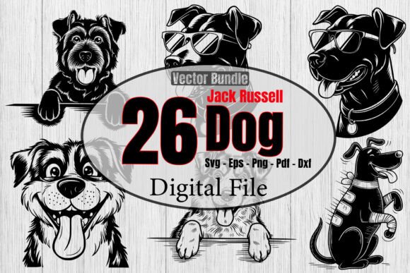 Jack Russell Dog SVG Bundle: A Designer's Review