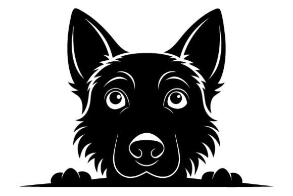 Peeking Dog SVG and Silhouette: Real Embroidery Review