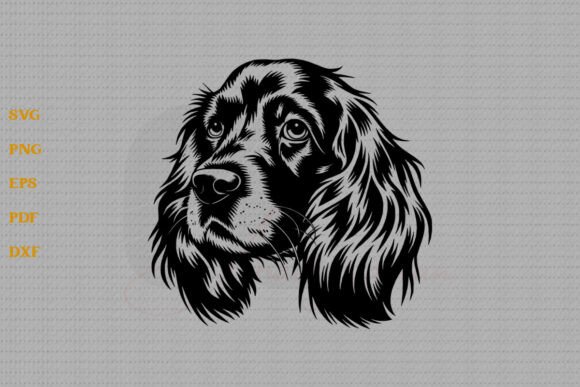 Peeking English Springer Spaniel Dog SVG – A Designer's Review