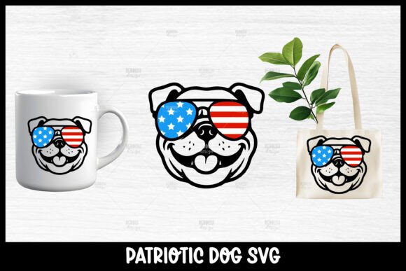 Reviewing the Patriotic Bulldog Dog SVG for Real Embroidery Projects